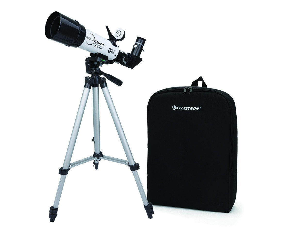 Celestron EclipSmart Travel Solar Scope Bundle