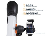 Popular Science by Celestron Starsense Explorer™ DX 100AZ Smartphone App-Enabled Refractor Telescope
