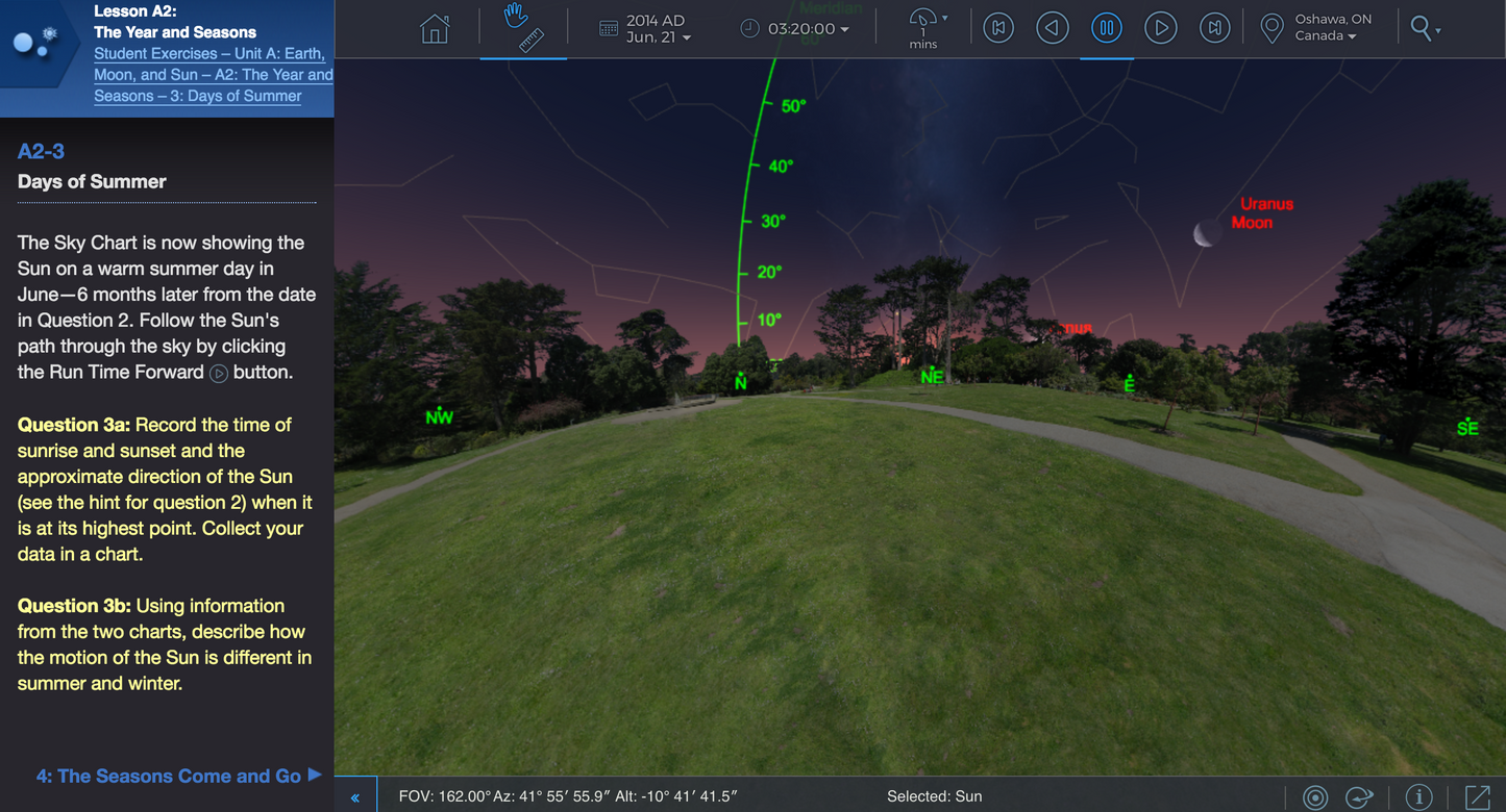 Starry Night High School Browser-Based Student Edition (Grades 9-12; 1 User)