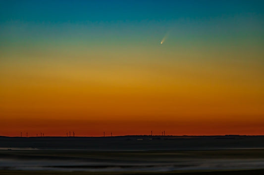 Chasing a Comet at Dawn and by Day