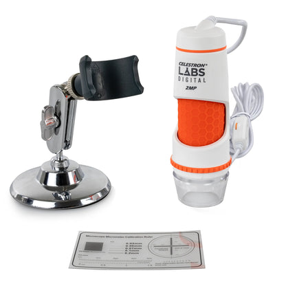 Two Handle Microscope Celestron Labs Digital 2MP Handheld Microscope – Simulation Curriculum ...