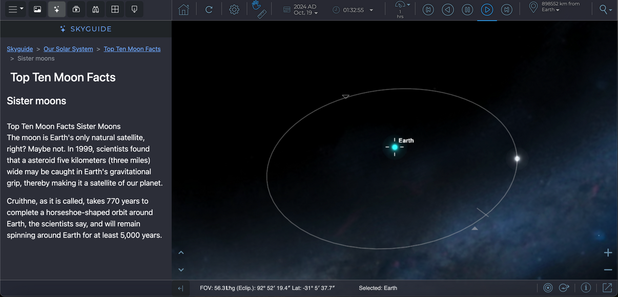 Starry Night Web – Simulation Curriculum Corp.