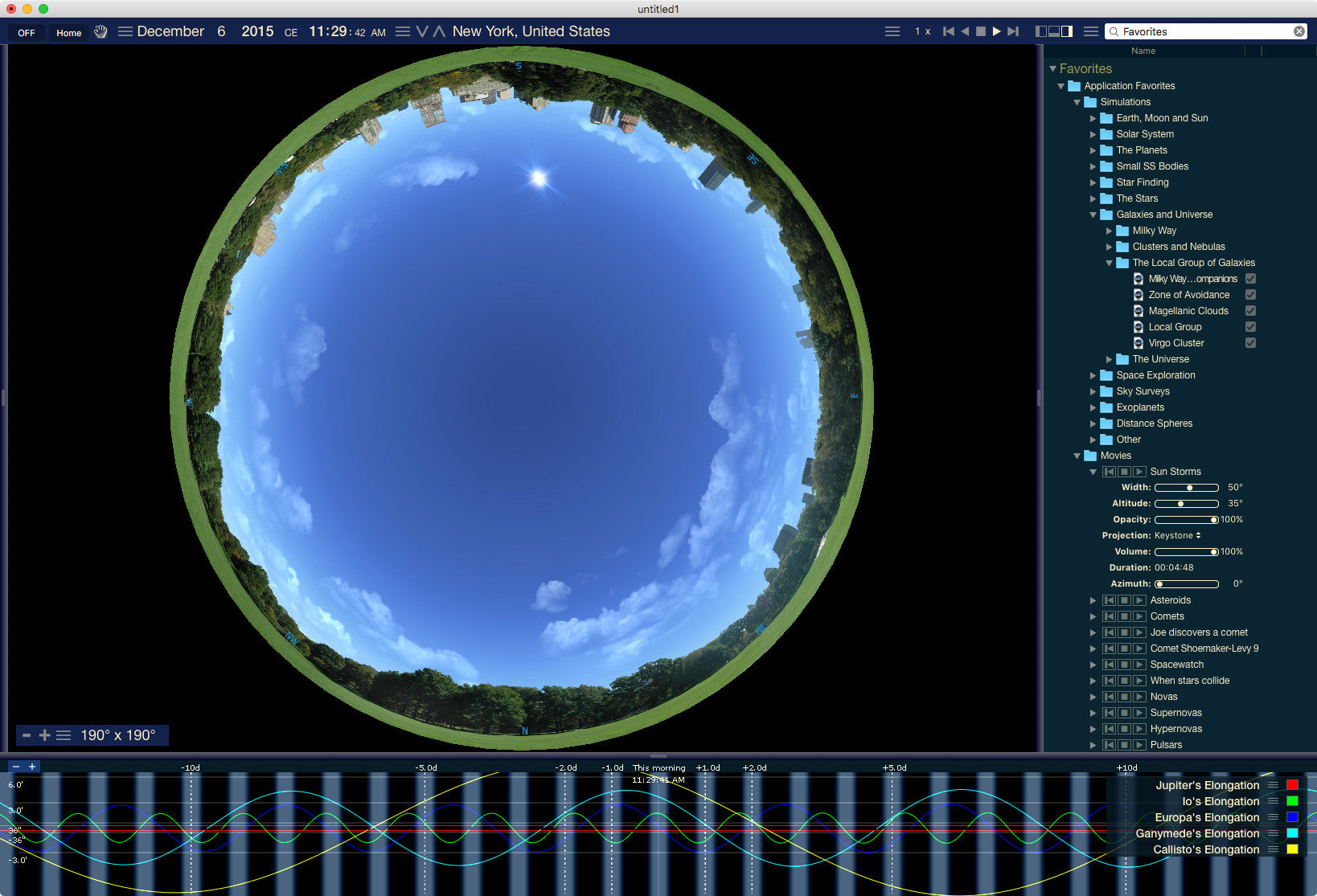 Starry Night Podium Version 7 Education Simulation Curriculum Astronomy Software Screenshot