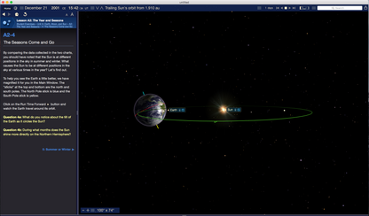 Starry Night Education Software Seasons Come and Go